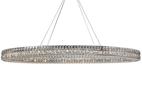 Подвесная люстра Newport ELIZABETH 2 8550/160 C oval chrome, М0071310