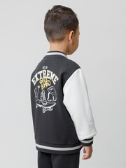 жакет  для мальчика  КР 302841/антрацитовый 3902 к590