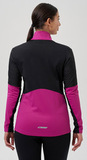 Премиальный костюм для лыж и зимнего бега Nordski Hybrid Pro 2.0 Fuchsia/Black женский