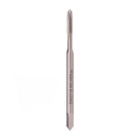 Метчик М 3,0х0,5 (Машинный) DIN371 HSSE 6h B/4-5P 56мм a=2,7 Terrax by Ruko 232030ETX