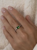 Кольцо Изумрудный Оазис