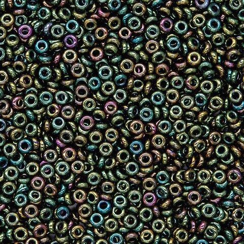 Японский бисер TOHO Demi 11/0 (№508), металлизированный, непрозрачный глянцевый
