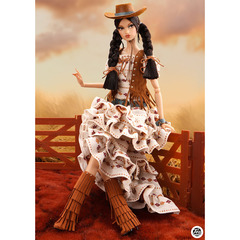 Мизи Йеллоустоун: Деревенская Девушка Кэндис Брюнетка