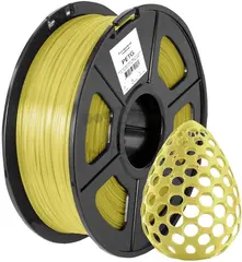 Пластик для принтера 3D Cactus CS-3D-PETG-1KG-T-YELLOW PETG d1.75мм 1кг L316м 1цв.