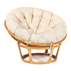 Кресло Папасан (Papasan 23/01 W)/с подушкой и ремешками/ (Honey (Мед)