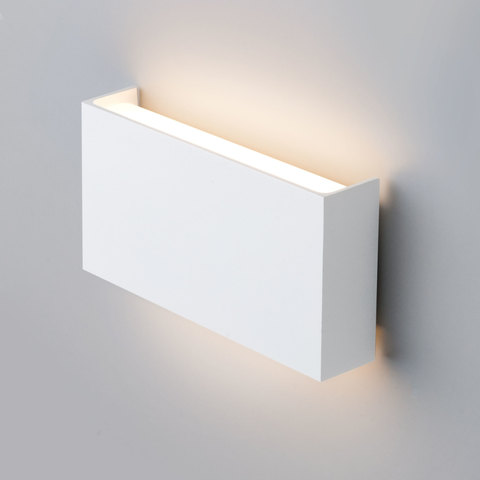 Уличный настенный светодиодный светильник Golf белый 1705 TECHNO LED