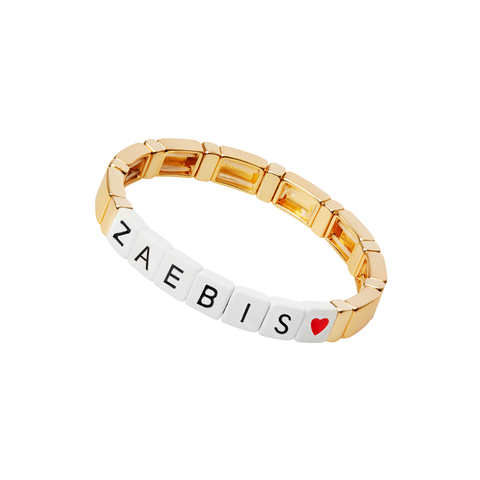 Personalisation Gold Bracelet - ZAEBIS