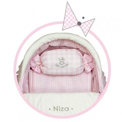 DeCuevas Коляска для куклы с сумкой и зонтиком серии Ницца 60см (складная) (85046)