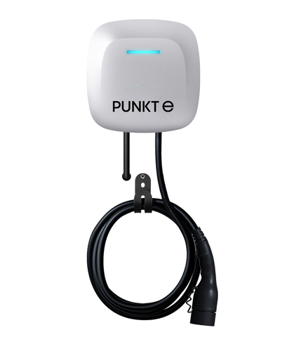 Зарядная станция PUNKT E HOME mini T1 4G, 7 кВт