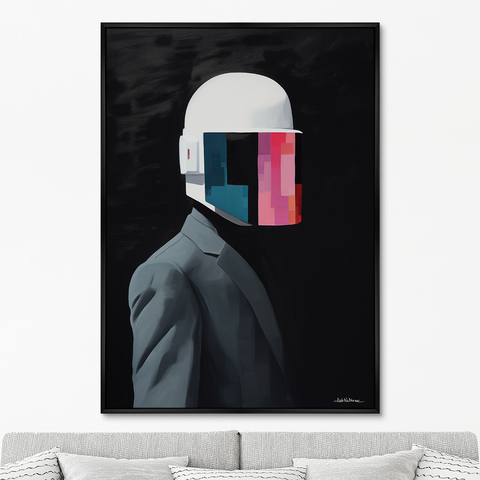 ArtNoMore - Репродукция картины на холсте Vibe collection, Motorcyclist, 2024г.