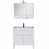 Aquanet 213032 Тумба с раковиной Aquanet Верона 90 белый (напольная 1 ящик 2 дверцы) (213032)