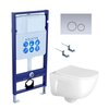 Aquatek SET Aquatek ДИВА-019 4в1 SET Aquatek ДИВА-019 4в1 (рама Aquatek Standard INS-0000012+ кркпеж KKI-0000002+клавиша KDI-0000019+унитаз ДИВА AQ2012-00 с тонким сиденьем soft-close