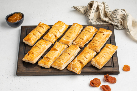 Слойка с джемом, 12 шт.