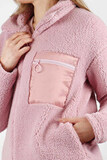 Мягкая розовая куртка Admas