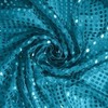 Трикотаж Пайетки, 61 гр/м2, 110 см, бирюзовый
