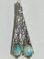 Амина (серьги из серебра)