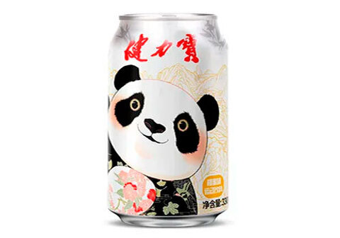 Газированный напиток Jianlibao со вкусом апельсина, 330мл