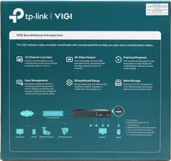 VIGI NVR1016H VIGI 16-канальный сетевой видеорегистратор (683293)
