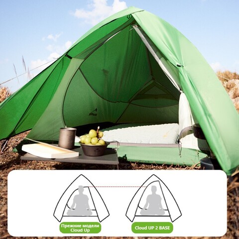 Палатка туристическая Naturehike Cloud Up 2 BASE