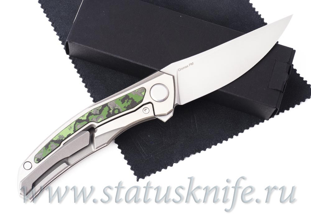 Нож Широгоров Квантум Quantum NL Cromax PM MRBS CF Green