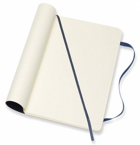 Блокнот Moleskine Classic Soft, цвет синий сапфир, пунктир