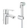 Смеситель для раковины с гигиеническим душем Grohe Eurostyle Cosmopolitan 23953003