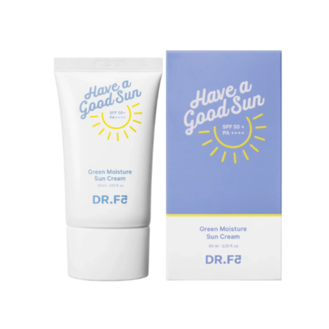 Dr.F5 Солнцезащитный крем Ультраувлажнение SPF50+ PA++++ (60мл) / Green Moisture Sun Cream SPF50+ PA++++