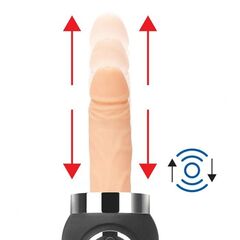 Портативная секс-машина Thrusting Compact Sex Machine c 2 насадками - 