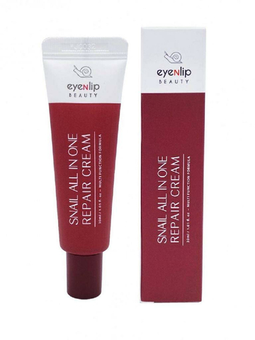 Eyenlip Snail Крем для лица восстанавливающий с муцином улитки Snail All In One Repair Cream (Tube)