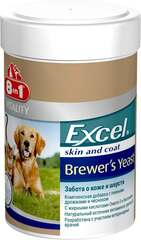 Excel Brewer's Yeast 8in1 пивные дрожжи для кошек и собак 260 таб