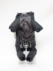 Royal Dog демисезонный костюм на флисе Милитари М (чёрный)