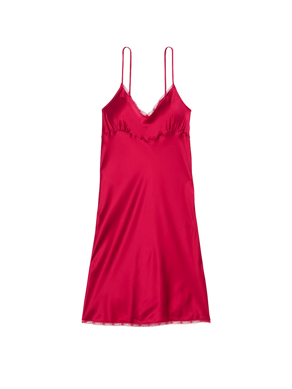 СОРОЧКА PINK САТИНОВАЯ VICTORIA'S SECRET