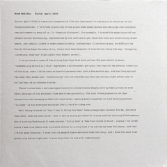 Brad Mehldau / Suite - April 2020 (LP)