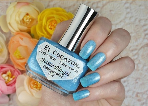 El Corazon 423/2036 active Bio-gel Shimmer голубой