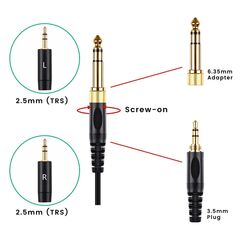 Витой кабель для наушников на два штекера 2.5mm