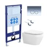 Aquatek SET Aquatek ЛЕЯ cm-018 4в1 SET Aquatek ЛЕЯ-018 4в1 (рама Aquatek Standard INS-0000012+крепеж KKI-0000002+клавиша KDI-0000018+унитаз ЛЕЯ AQ1199-00 с тонким сиденьем soft-close)