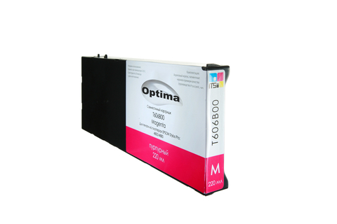Картридж Optima для Epson 4000/7600/9600 C13T544300 Magenta 220 мл