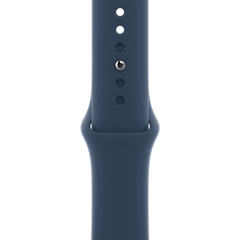 Apple Watch Series 7GPS,  45 mm Blue Aluminium Case with Abyss Blue Sport Band - Regular (MKN83GK/A)
