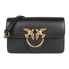 Сумка Pinko Bag Waist Bag Messenger Shoulder Bag Mini Black Gold,  1P21SC-Y6JC-Z99