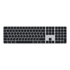 Клавиатура Apple Magic Keyboard с Touch-ID и цифровой панелью, Black (Черный) (MMMR3)