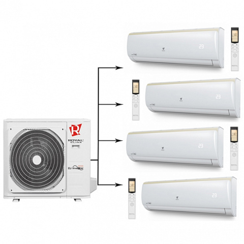 Мульти сплит-система Royal Clima 4RFM-36HN/OUT + RCI-TM09HN*4