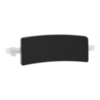 Delabie 511928W Спинка для унитаз Be-Line , алюминий, белый