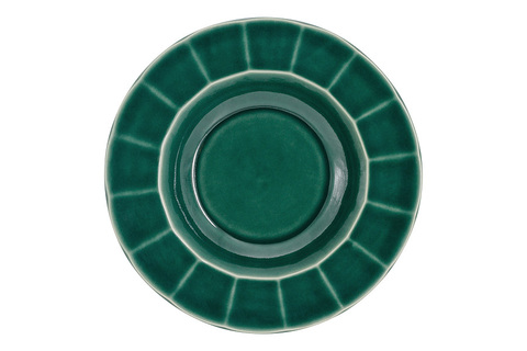 Тарелка суповая 0.4л 25см Matceramica Paris бирюзовая