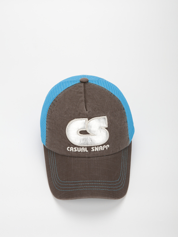 Бейсболка Snapp CS - CASUAL SNAPP (коричневый/бирюзовый)