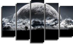Модульная картина "Темная Луна"