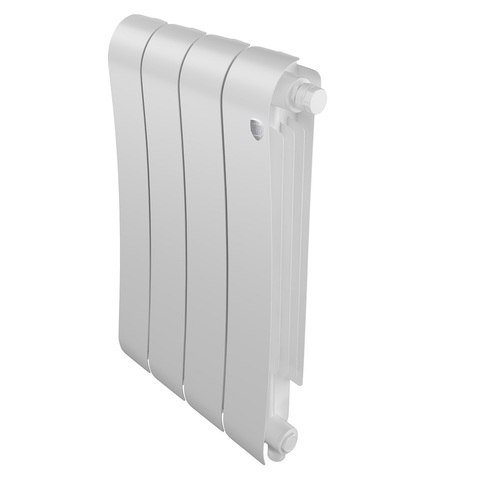 Royal Thermo Infinity VR 500 Bianco Traffico, 4 секции - радиатор с нижним правым подключением