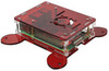 Корпус для Raspberry Pi 4 с креплением VESA (LT-4B17 / акрил / красный)