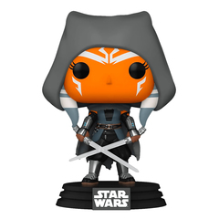 Фигурка Funko POP! Bobble Star Wars Mandalorian Ahsoka (hooded) (Exc) 58285