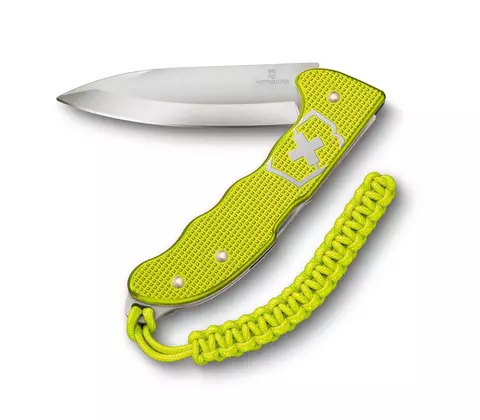Складной швейцарский нож Victorinox Hunter Pro Alox Limited Edition 2023 Electric Yellow (0.9415.L23) лимитированное издание | Wenger-Victorinox