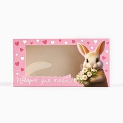 Коробка складная «Зайчик», 20 x 10 x 5 см